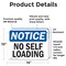 Signmission No Self Loading, 14 in W x Rectangle, Vinyl Decal OS-2PACK-NS-D-1014-L-14788 - alternate 3